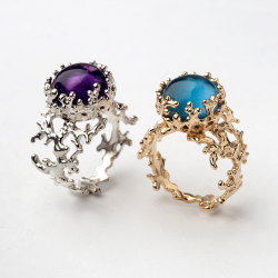 sosuperawesome:  Rings by AroshaTaglia on