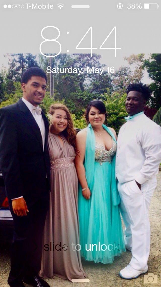 So my lover boy would get off me &amp; my light skin lock screen