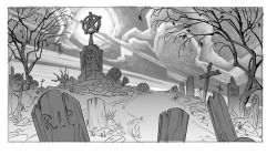 longgonegulch: christsirgiotis:  The Graveyard Another background design for Long Gone Gulch, co-created by   @tarabillinger and @snaggle-teeth (Zach Bellissimo)! If you haven’t heard about this project and want to learn more about it, you can check