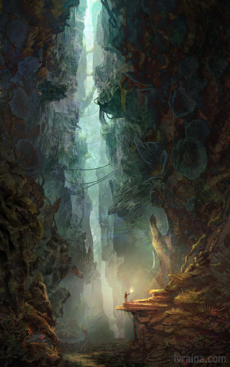 lyraina:“Chasm Duty”, available as print: www.inprnt.com/gallery/lyraina/chasm-duty/