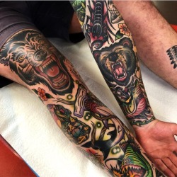 tttism:By @samkanetattoo via @top_class_tattooing