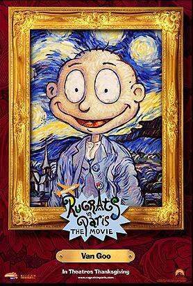 1upforlife:  “Rugrats in Paris” teaser movie poster ads (circa 2000) by artist