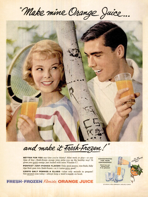 Florida Orange Juice, 1957