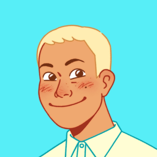 I had to make a new profile pic now that I have blond hair :)))I don’t really like this drawing so m