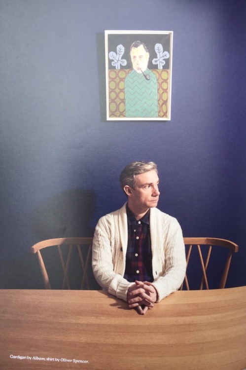 fuckyeahshockblanket:Martin Freeman for Jocks And Nerds Magazine. Thank you for sharing MFreemanolog