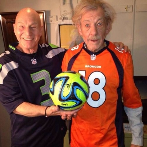 #patrickstewart #ianmckellen #professorxavier #magneto #xmen #marvel #marvelcomics #superbowl