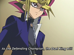 kaiba-cave:  I love how this is news to him. No one bothered to tell him about this crucial detail. 