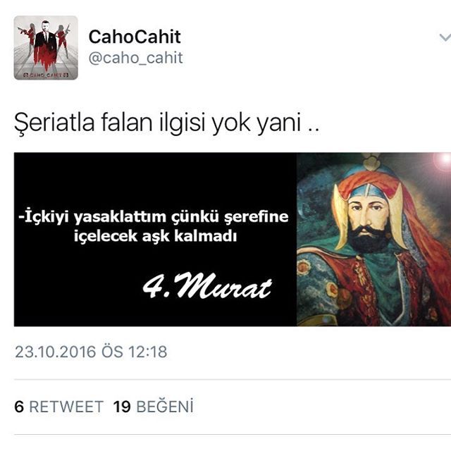 - İçkiyi yasakladım çünkü...