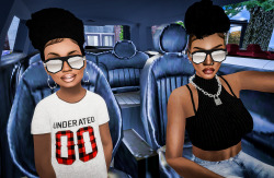 ebonixsimblr:  Me And My Babygirl Off To