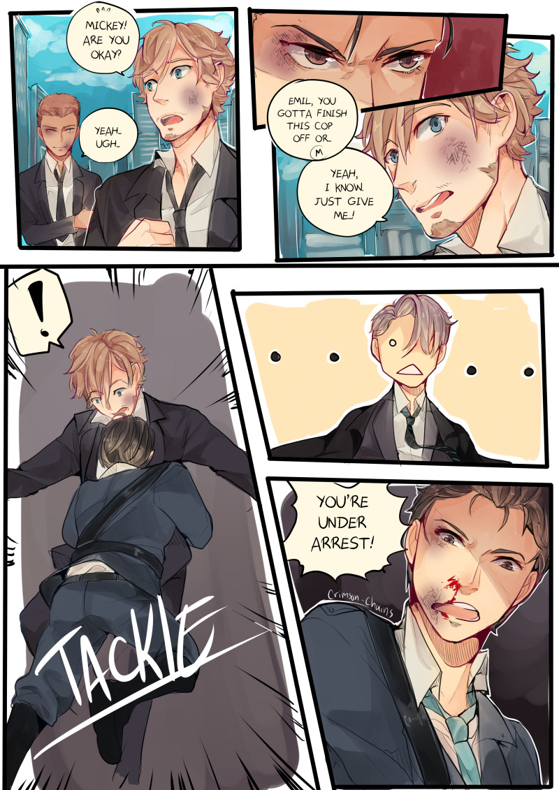 crimson-chains:  AAAAH!LOOK WHAT’S FINALLY HEREThe next part of the Mafia AU!DON’T