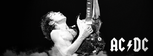 Angus Young :3  Facebook cover ;)