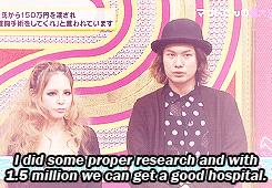 oshiri-sisters:Paruru’s amazing response to the guy who wants his girlfriend to get breast implants.