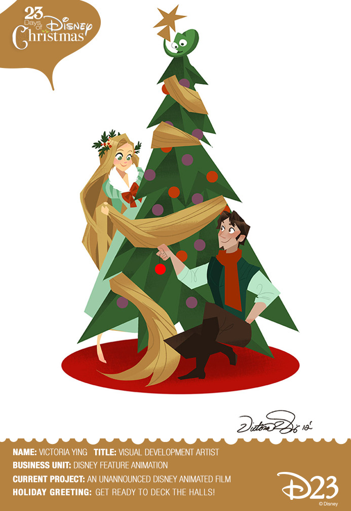 tinkeperi:  23 Days of Christmas: What about a Tangled Christmas tree?:) 