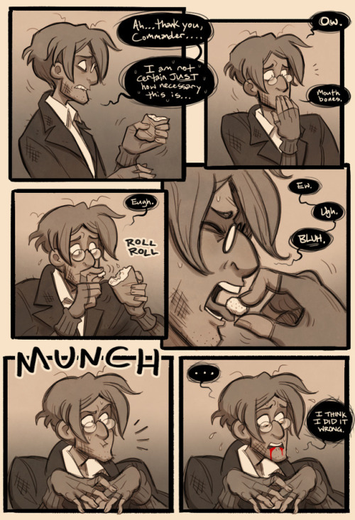 More RP pages: angels are very, very bad at food.