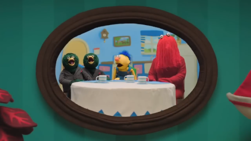 How's This For A Fun And Pointless Chair-related TV Series Fact: After Duck Goes In The Hole Dies Red