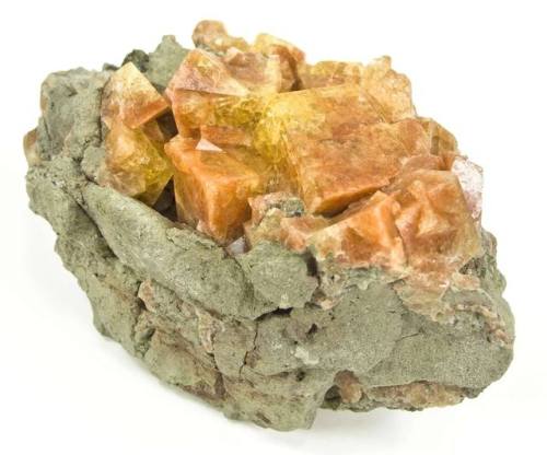 ChabaziteA large family of minerals known as zeolites tends to form in the bubbles in lava after it 