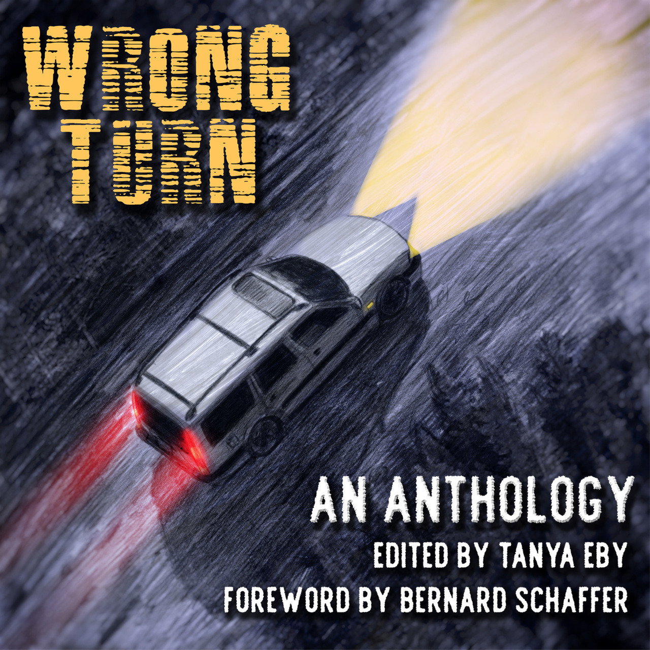 Pre-Order Links for WRONG TURN An Anthology!!
Release Date 11/15!
AMAZON: http://bit.ly/WrongTurnBWP
iBOOK: http://bit.ly/WrongTurn-epub
NOOK http://bit.ly/WrongTurnBN
KOBO http://bit.ly/WrongTurnKB
It’s dark…
You’re tired. Not thinking straight....