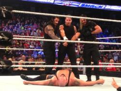 Rwfan11:  Big Show And The Shield ….Show, I Think You’re About To Get Fisted…Triple