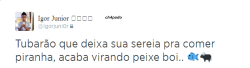 já que amor só se cura com outro amor,