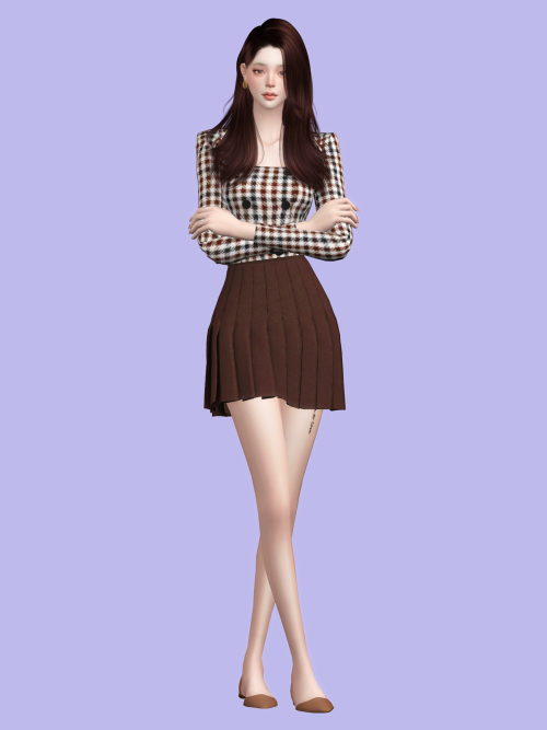 [soboro]Alessandra Rich 2021ss Square Neck Skirt Two Piece New mesh 29 Swatch each Clothing body All