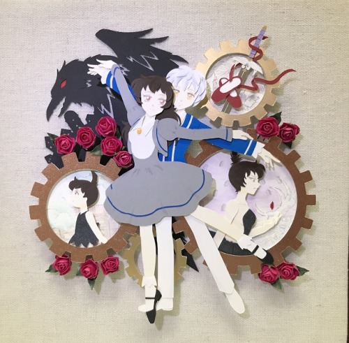 moonsparklemakeup:mangakachan:After over a month, I’ve finally finished the Princess Tutupaper craft