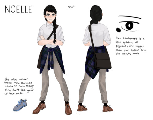 brianna-lei: Diya and Noelle’s updated character sheets!! + all of them together  Akarsha and Min’s 