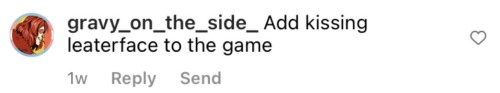 Seen In The Comments On The Official TCM Video Games Instagram. Gravy_on_the_Side_s Got Their Priorities