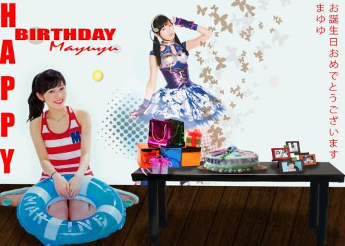 Happy Birthday mayuyu 