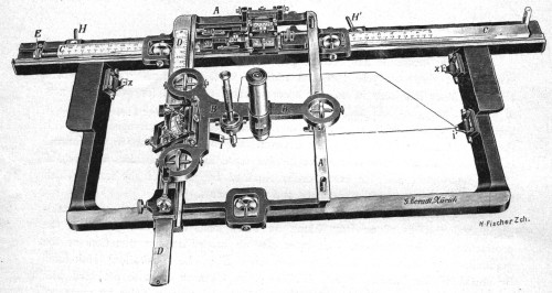 A photomask is an opaque plate with holes or transparencies that allow light to shine through in a d