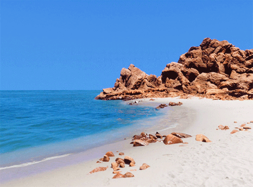 — Castle Rock Beach, West Australia