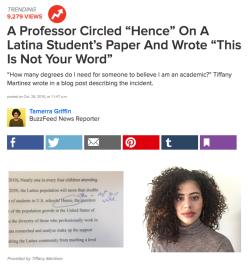 Reverseracism:  Sonoanthony:  Buzzfeed:  A Latina Student At A University In Boston