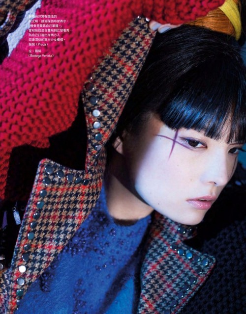 asianfemalemodel: Akimoto Kozue by Mika Ninagawa for Vogue Taiwan Oct 2017 