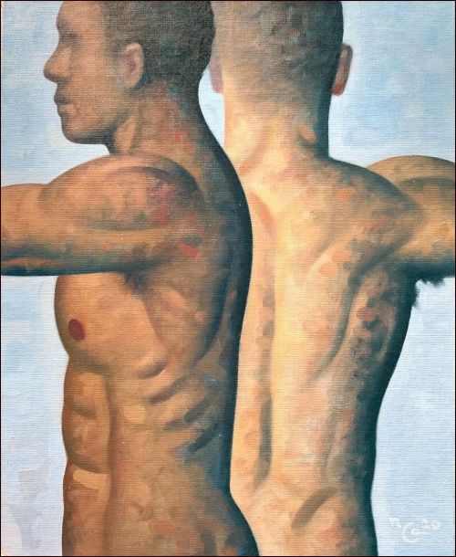 beyond-the-pale:Anatomy Study - Robert GoldstromCarrie Haddad Gallery