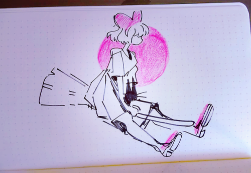 giraffalope:Last week’s life drawing theme was kiki’s delivery service!!