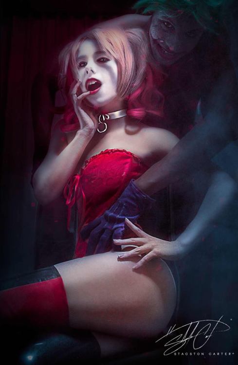 pigeonfoo:  Mad Love Harley Quinn and Joker porn pictures