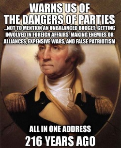 keepcalmandrouteon:  We owe George Washington an apology.