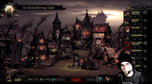 Day off work, and what better way to spend it than grinding for LOOT.  Darkest Dungeon now live