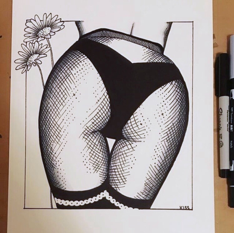 la-femme-publique:  Gorgeous piece of fan art, thank you so much Kris 🖤 *credit