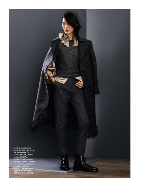 koreanmodel:  Lee Hye Seung by Dan Smith for Elle France December 2015 