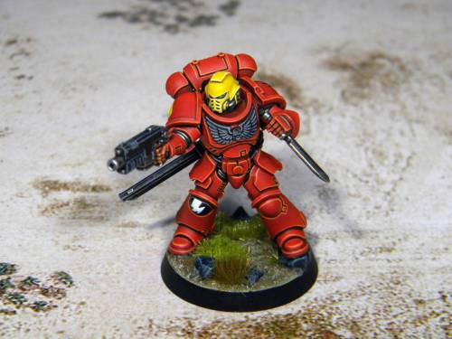  The fifth Blood Angels Assault Intercessor. 