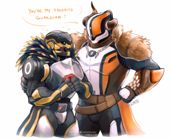 in-alptraum-verloren:  lintufriikki:  Thank you Lord Shaxx for always being so supportive and positive ✨🧡✨ @madmud2730