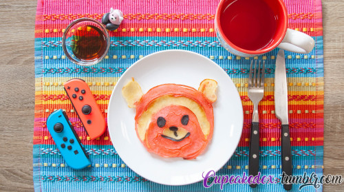 cupcakedex:Pokemon pancake art from our Wednesday brunch stream! Every Wednesday we do a Pokemon brunch stream on Twitch