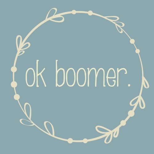 New button design, premiering at @geekgirlcon this weekend! #graphicdesign #okboomer #handmade #mint