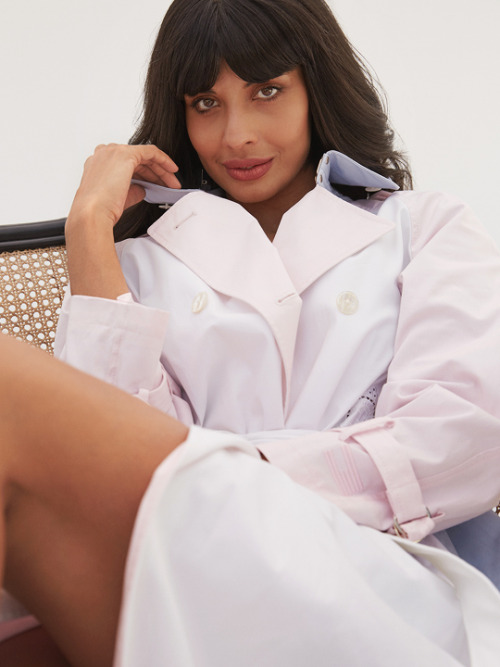 flawlessbeautyqueens:Jameela Jamil photographed by Aingeru Zorita for Elle UK (2021)