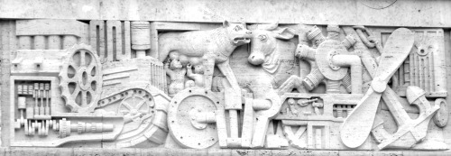 “Allegory of Rome,” Fascist Era Bas-Relief, Government Building, Rome, 2009.While the Mu