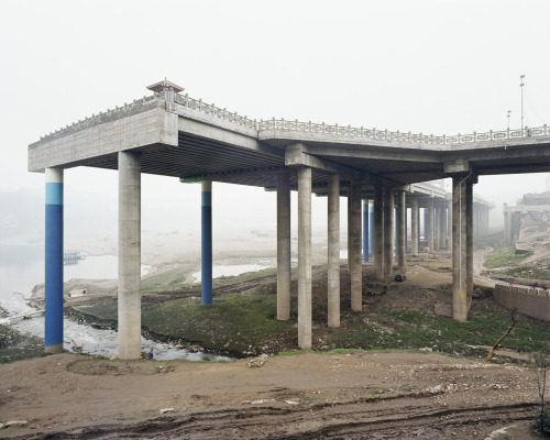 Unfinished Elevated Highway, Ciqikou, Shapingba District, Chongqing, 2002,  Sze Tsung Nicolás Leong 