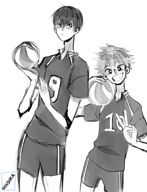 nondoka:my internet was down for like three days so I doodled the baby sport birds