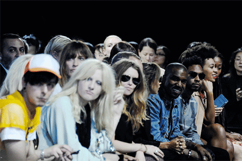 And now, Kanye West smiling. #GIF