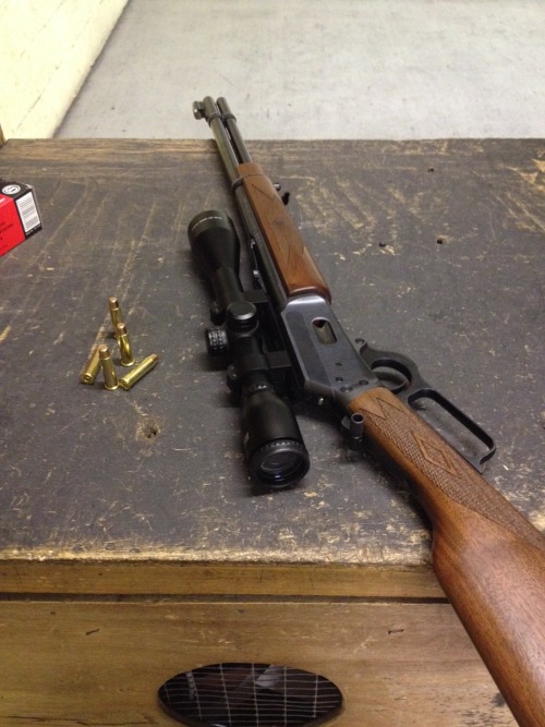 tiggerlowry:  New toy! Marlin .38/357
