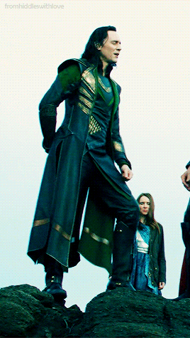 quoting-shakespeare-to-ducks:  Tom trying to subtly circumvent the Loki costume “modesty